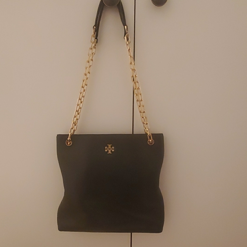 Tory Burch black leather crossbody